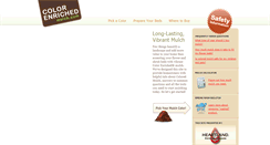 Desktop Screenshot of colorenrichedmulch.com